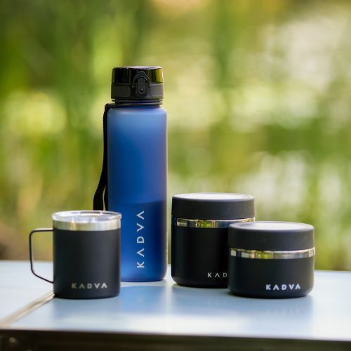 Изолирана кутия за храна KADVA Eater 350 мл черна