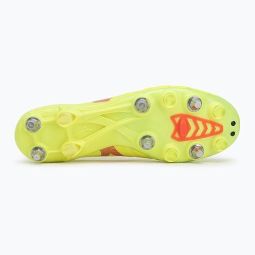 Mizuno Morelia Neo IV β Elite MIX safety yellow/fiery coral 2/safety yellow мъжки футболни обувки