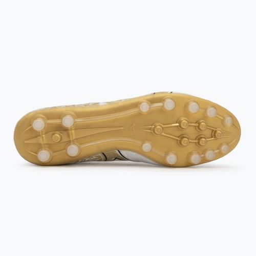 Мъжки футболни обувки Mizuno Alpha Japan AG white/ge gold/black