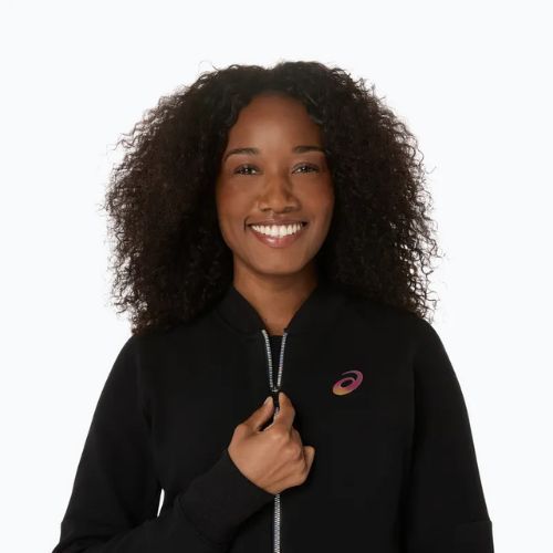 Дамско яке за тенис ASICS Match Night Energy W performance black