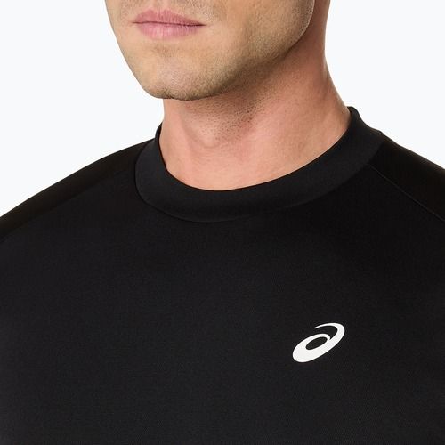 Мъжка тениска за тенис ASICS Court Top performance black