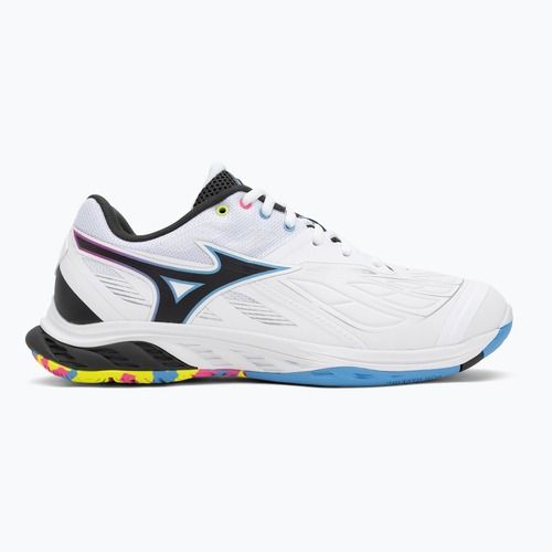 Mizuno Wave Fang 2 обувки за бадминтон бяло/розова тетра/всички в чужбина