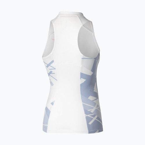 Дамска тениска Mizuno Daybreakers Printed Tank W white/icelandic blue