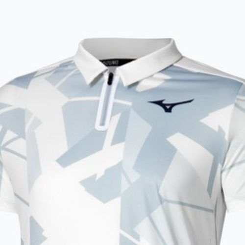 Мъжка тениска Mizuno Daybreakers Shadow Polo white/gray