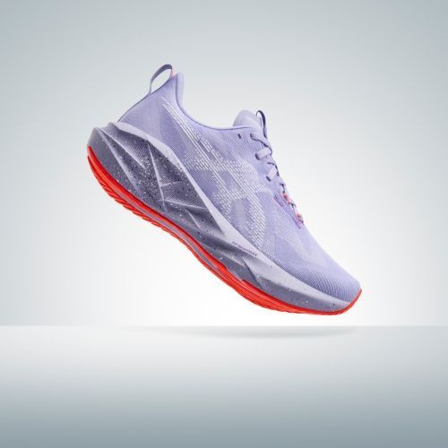 Дамски обувки за бягане ASICS Novablast 5 Tokyo vapor/edo purple