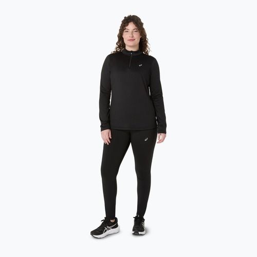 ASICS Core LS Half Zip Winter performance black за жени с дълъг ръкав