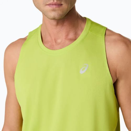 Мъжка тениска за бягане ASICS Core Singlet neon lime