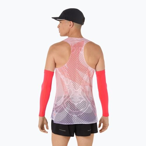 Мъжки ASICS Metaspeed Singlet флаш червена тениска за бягане