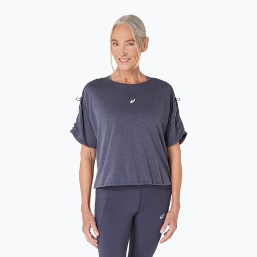 ASICS Nagino Run Adjustable Top за жени, индигова мъгла, тениска за бягане