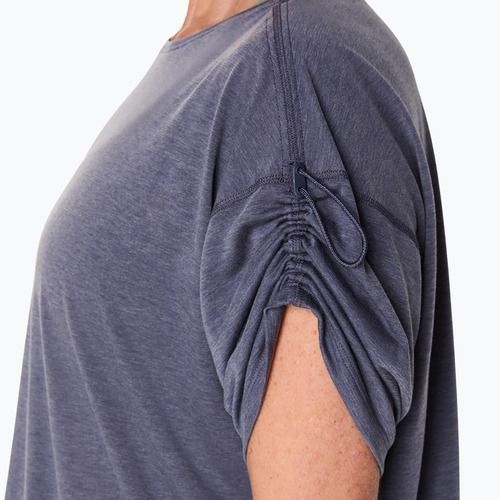ASICS Nagino Run Adjustable Top за жени, индигова мъгла, тениска за бягане