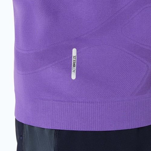 Мъжки ASICS Road Seamless LS edo purple бягане с дълъг ръкав