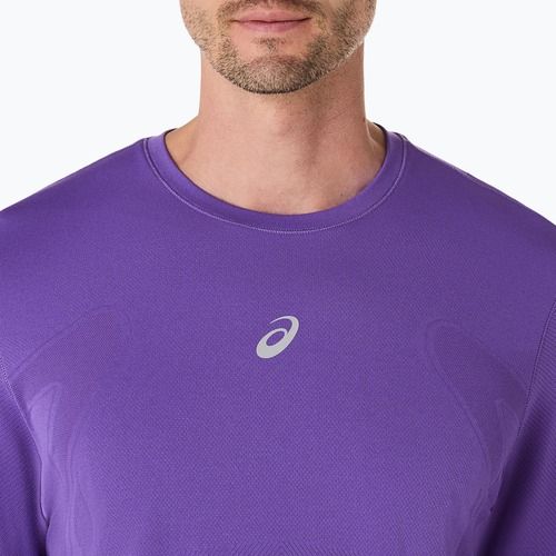 Мъжки ASICS Road Seamless LS edo purple бягане с дълъг ръкав