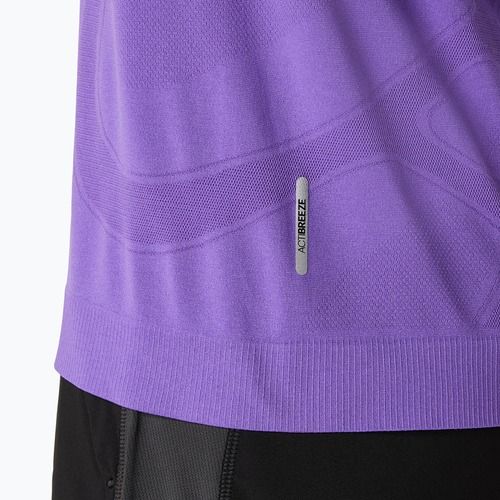 Мъжка тениска за бягане ASICS Road Seamless edo purple