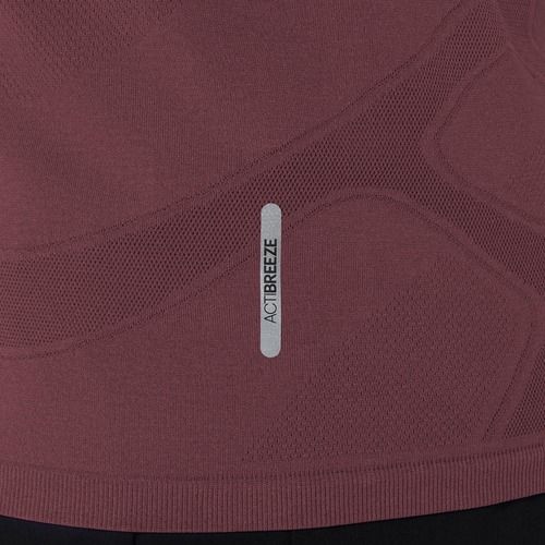 Дамска тениска за бягане ASICS Seamless dark currant/port royal