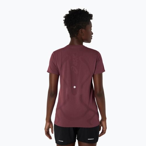Дамска тениска за бягане ASICS Seamless dark currant/port royal