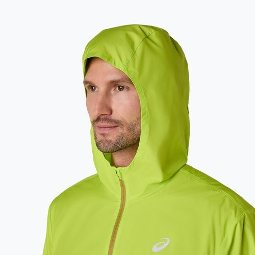 Мъжко яке за бягане ASICS Core neon lime