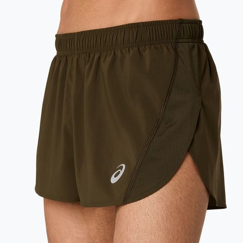 Мъжки шорти за бягане ASICS Core Split Short brown stone