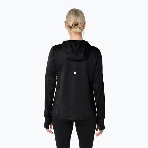 ASICS Road Winter Hoodie performance черен суитшърт за бягане за жени