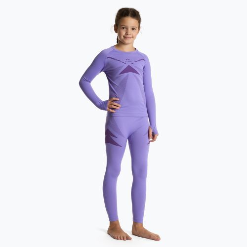Детски комплект термобельо KADVA ALPINESTEP THERMO LIGHT PLUS purple