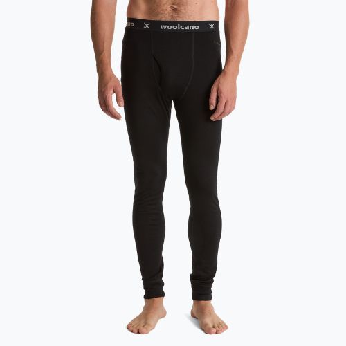 Мъжки термоактивни панталони WOOLCANO 100% Merion PANT0539 black