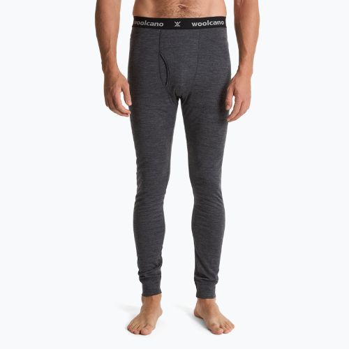 Мъжки термоактивни панталони WOOLCANO 100% Merion PANT0539 grey