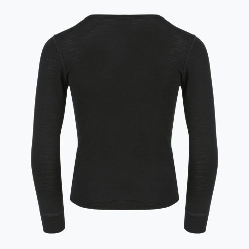 Детски термоактивен суитшърт WOOLCANO 100% MERINO TOP00947 black