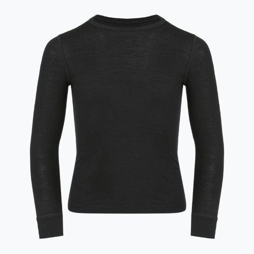 Детски термоактивен суитшърт WOOLCANO 100% MERINO TOP00947 black