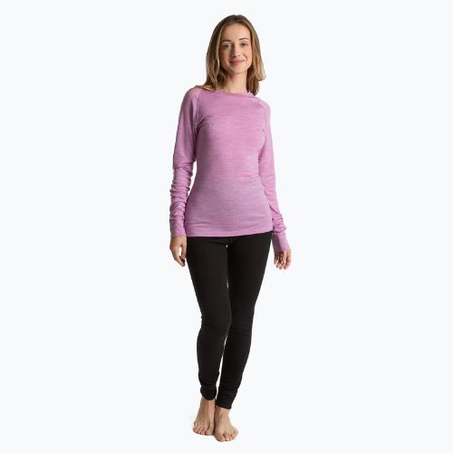 Дамски термоактивен суитшърт WOOLCANO 100% Merino TOP0541 purple