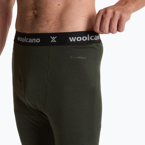 Мъжки комплект термобельо WOOLCANO Merino 100% SET0540 green