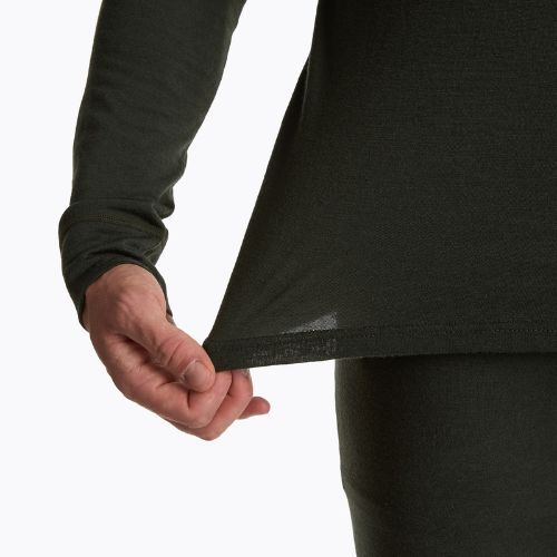 Мъжки комплект термобельо WOOLCANO Merino 100% SET0540 green