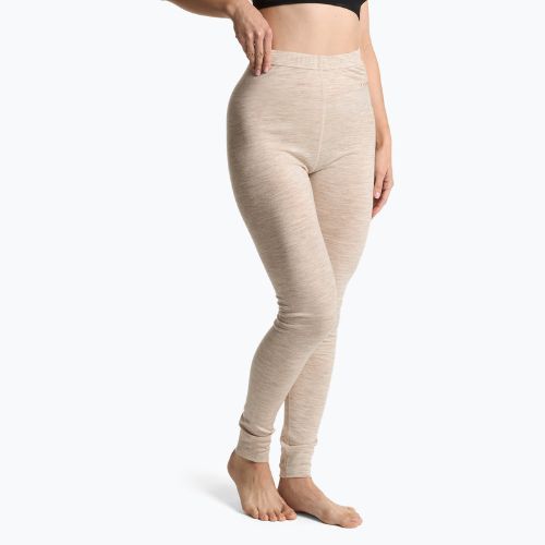 Дамски комплект термобельо WOOLCANO Merino 100% SET0543 beige