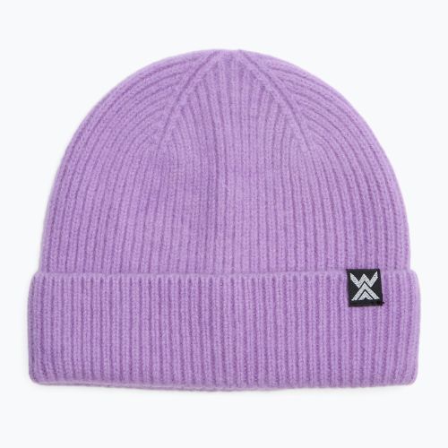 Зимна шапка WOOLCANO Merino 100% HAT0440 purple
