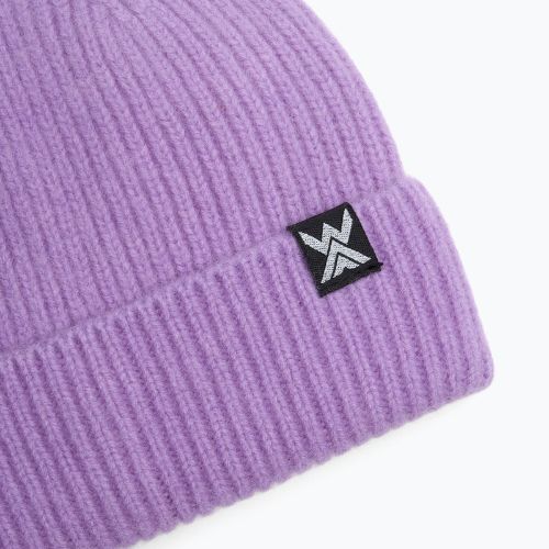 Зимна шапка WOOLCANO Merino 100% HAT0440 purple