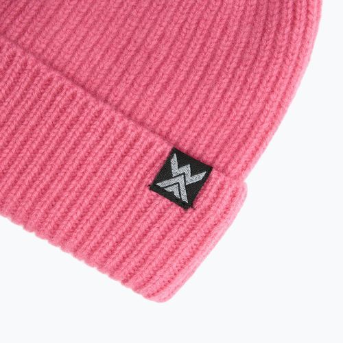 Зимна шапка WOOLCANO Merino 100% HAT0440 pink