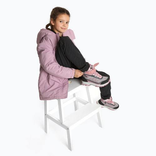 Детски туристически обувки KADVA Rocky Trail Mid WaterProof Softshell сиви