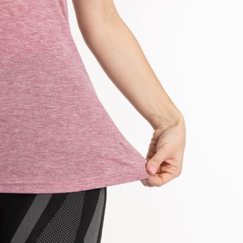 Дамска термоактивна тениска WOOLCANO Merino TEE0547 purple