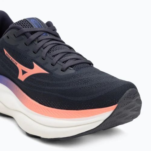 Дамски обувки за бягане Mizuno Wave Sky 9 odyssey gray/striking coral/iris bloom