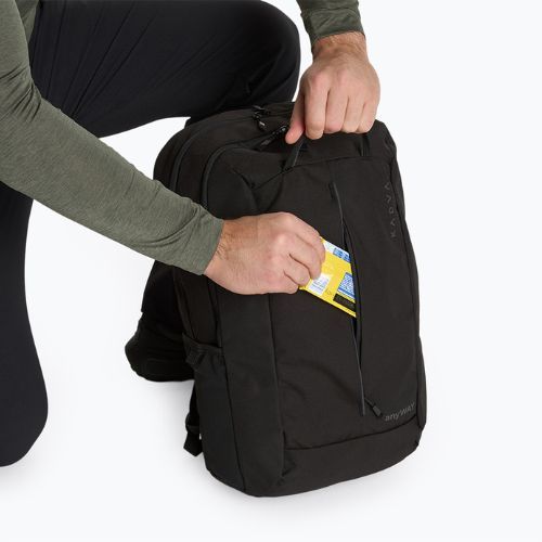 KADVA anyWAY 25 л туристическа раница черна