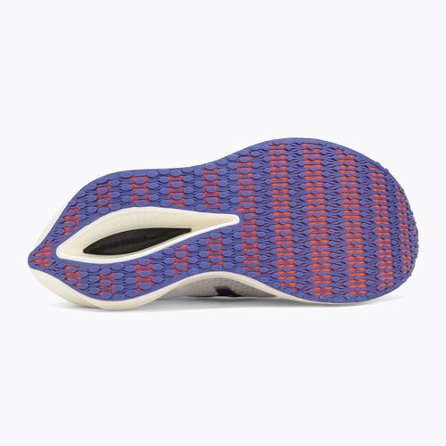 Mizuno Wave Rebellion Pro 3 обувки за бягане бяло/баритоново синьо/огнена кора