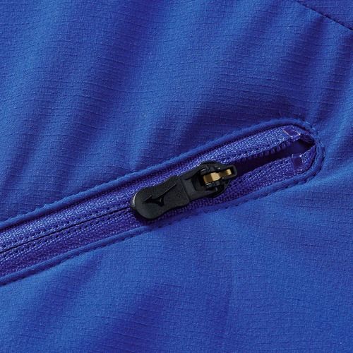 Мъжко яке за бягане Mizuno Active Alpha Hodded sodalite blue