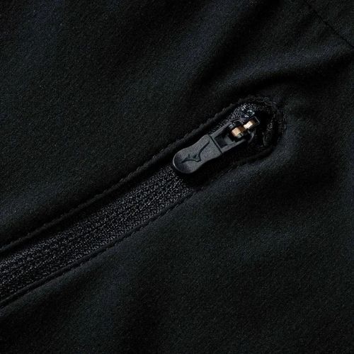 Дамско яке за бягане Mizuno Active Alpha Hodded черно