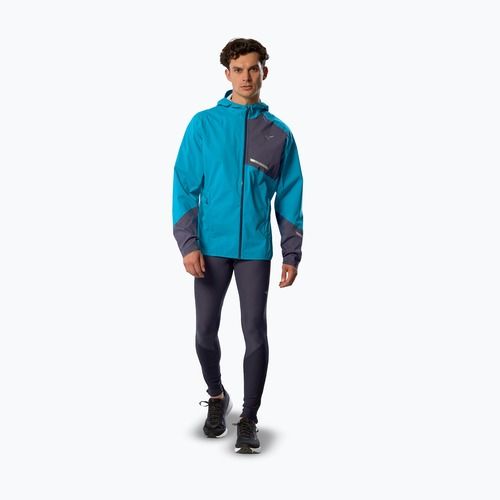 Мъжко водоустойчиво яке за бягане Mizuno 20K ER capri breeze