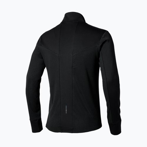 Мъжки потник за бягане Mizuno Active Warm Half Zip black