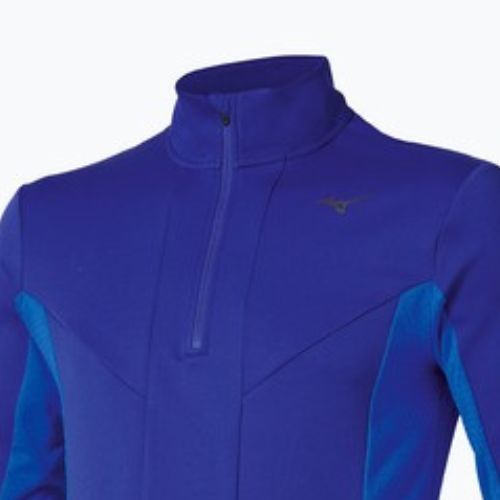 Мъжки потник за бягане Mizuno Active Warm Half Zip sodalite blue