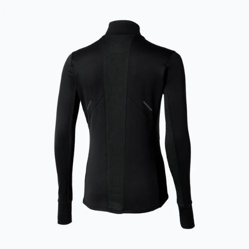 Дамски потник за бягане Mizuno Active Warm Half Zip black