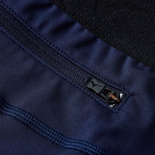 Мъжки гамаши за бягане Mizuno Core Impulse Long баритоново синьо