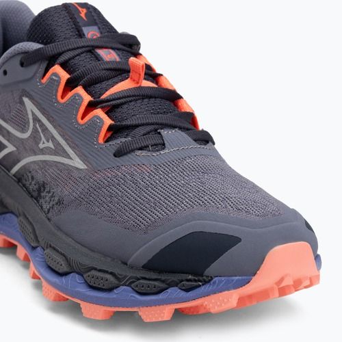 Дамски обувки за бягане Mizuno Wave Mujin 11 blue granite/silver/striking coral