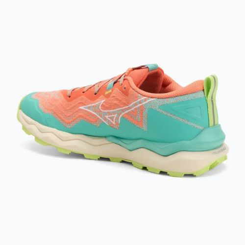 Дамски обувки за бягане Mizuno Wave Daichi 9 fresh salmon/white/sharp green