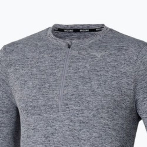 Мъжка тениска Mizuno Core Impulse Half Zip quicksilver running longsleeve