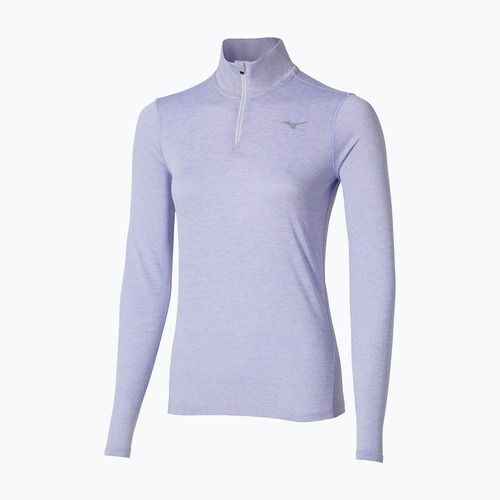 Дамски потник за бягане Mizuno Core Impulse Half Zip Tee icelandic blue